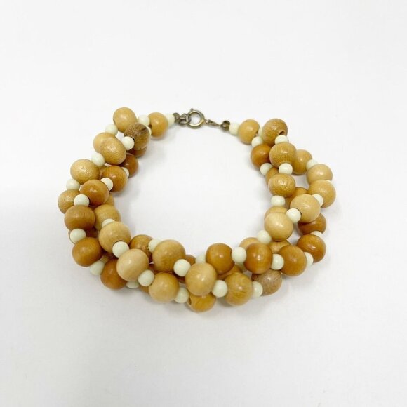 Wooden Beaded Bracelet - Picture 3 of 8